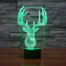 LIMITED EDITION 3D ELK LED LAMP