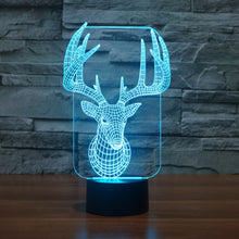 LIMITED EDITION 3D ELK LED LAMP