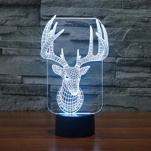 LIMITED EDITION 3D ELK LED LAMP