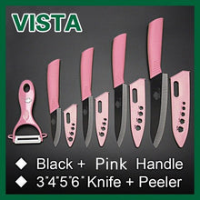 Kitchen - Ceramic Knife Set, 4-piece + Peeler