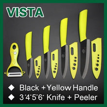 Kitchen - Ceramic Knife Set, 4-piece + Peeler