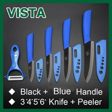 Kitchen - Ceramic Knife Set, 4-piece + Peeler