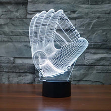 LIMITED EDITION 3D BASEBALL GLOVE LED LAMP