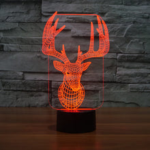 LIMITED EDITION 3D ELK LED LAMP