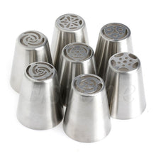 Piping Nozzle Cake Decoration, 7-piece set