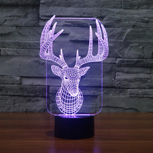 LIMITED EDITION 3D ELK LED LAMP